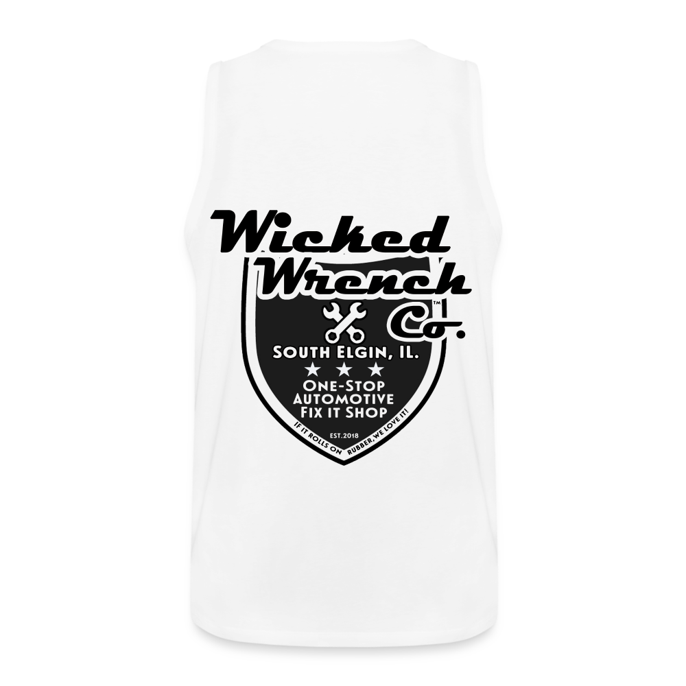 Men’s Premium Tank - white