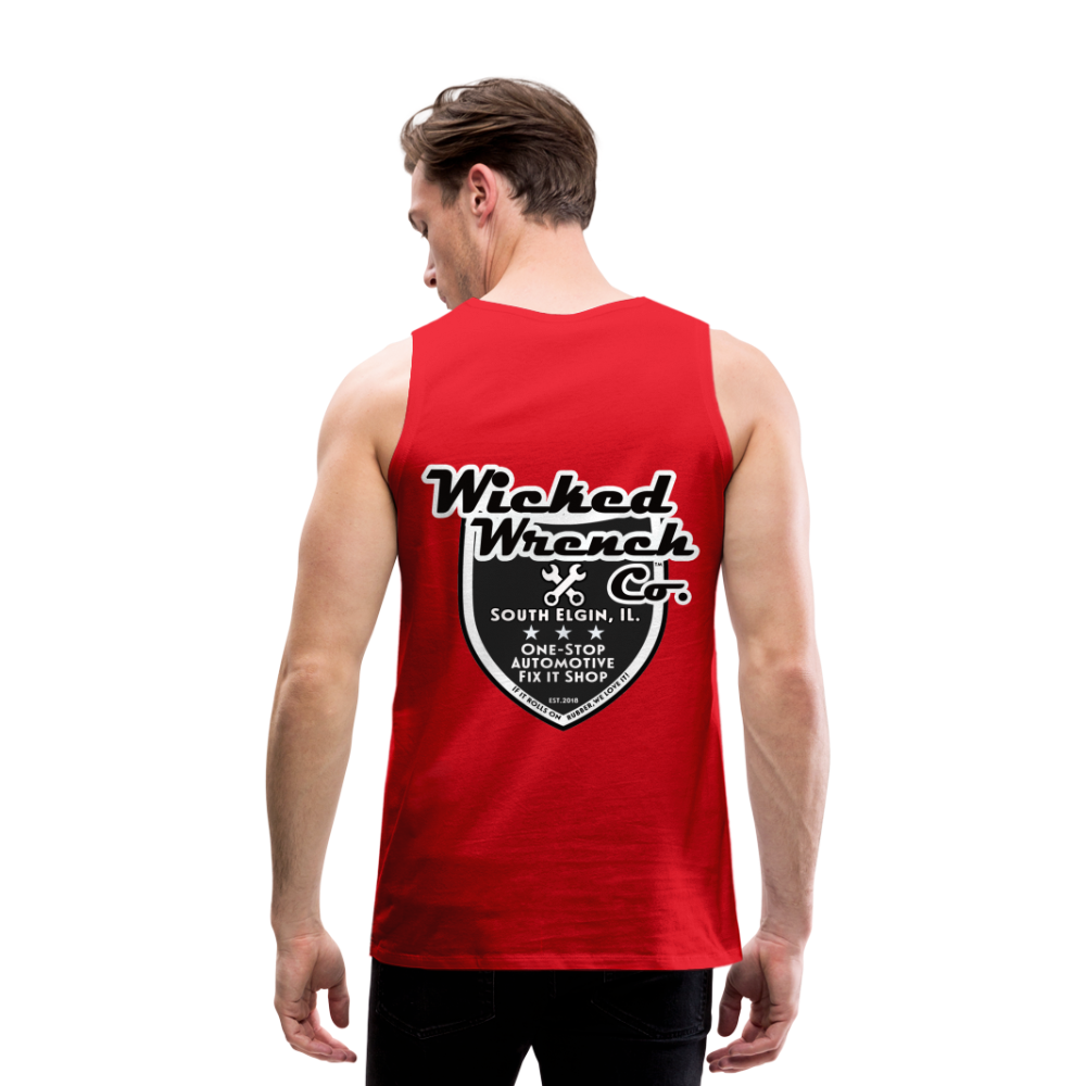 Men’s Premium Tank - red