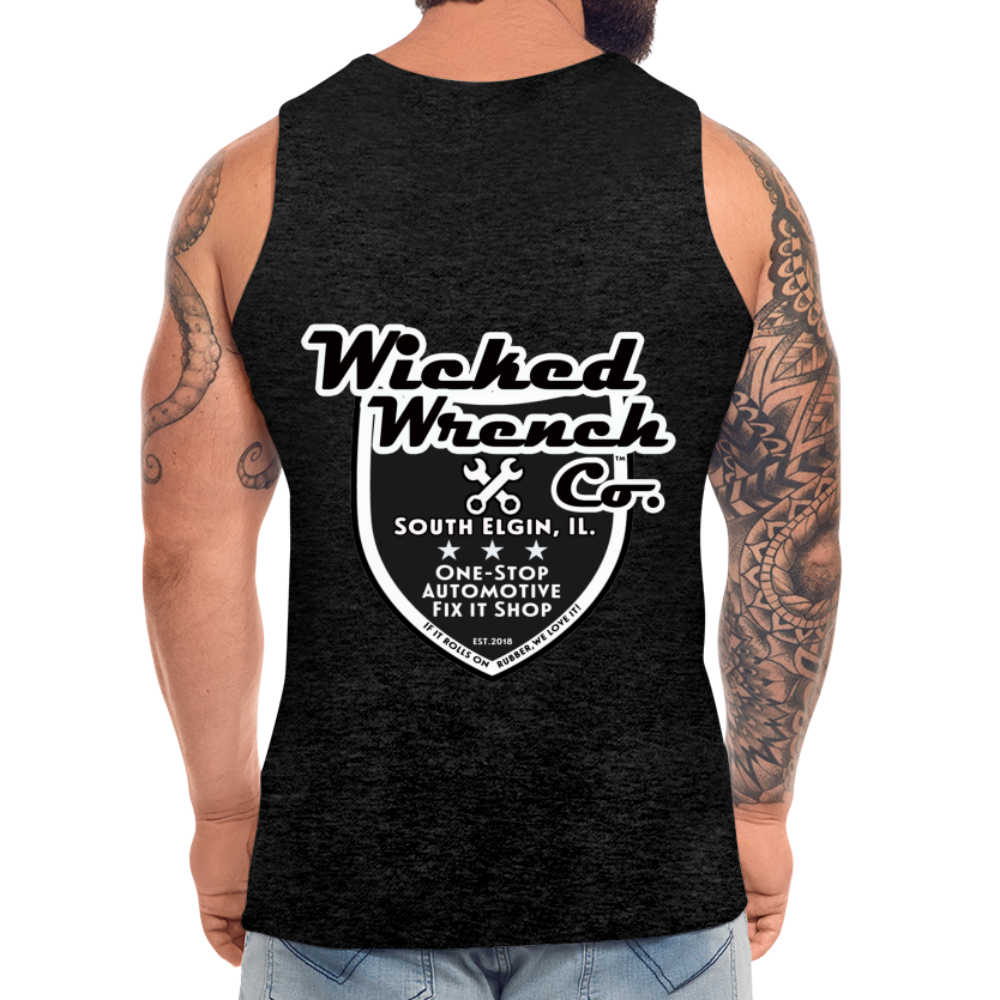 Men’s Premium Tank - charcoal grey