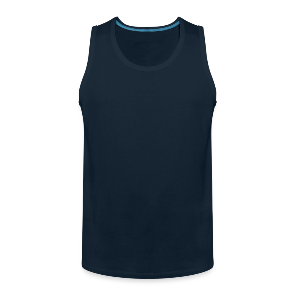 Men’s Premium Tank - deep navy