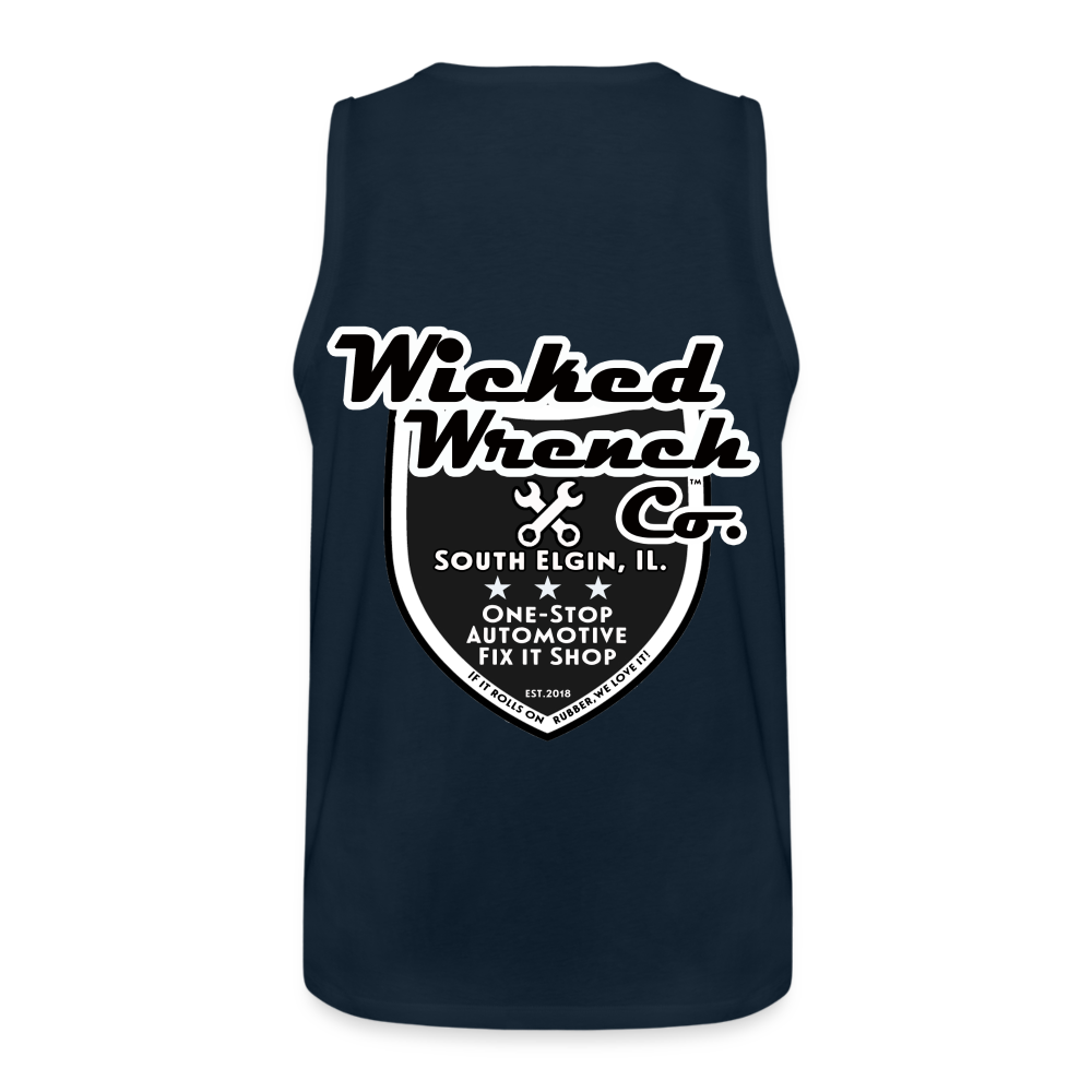 Men’s Premium Tank - deep navy