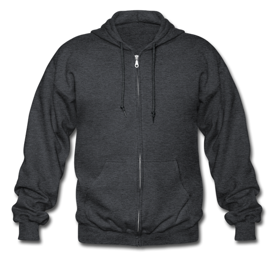 Gildan Heavy Blend Adult Zip Hoodie - deep heather