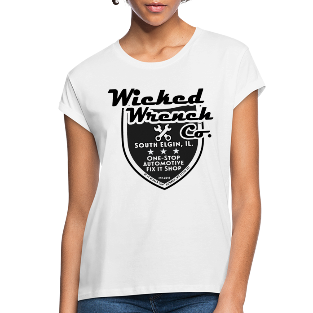 Women's Relaxed Fit T-Shirt - white