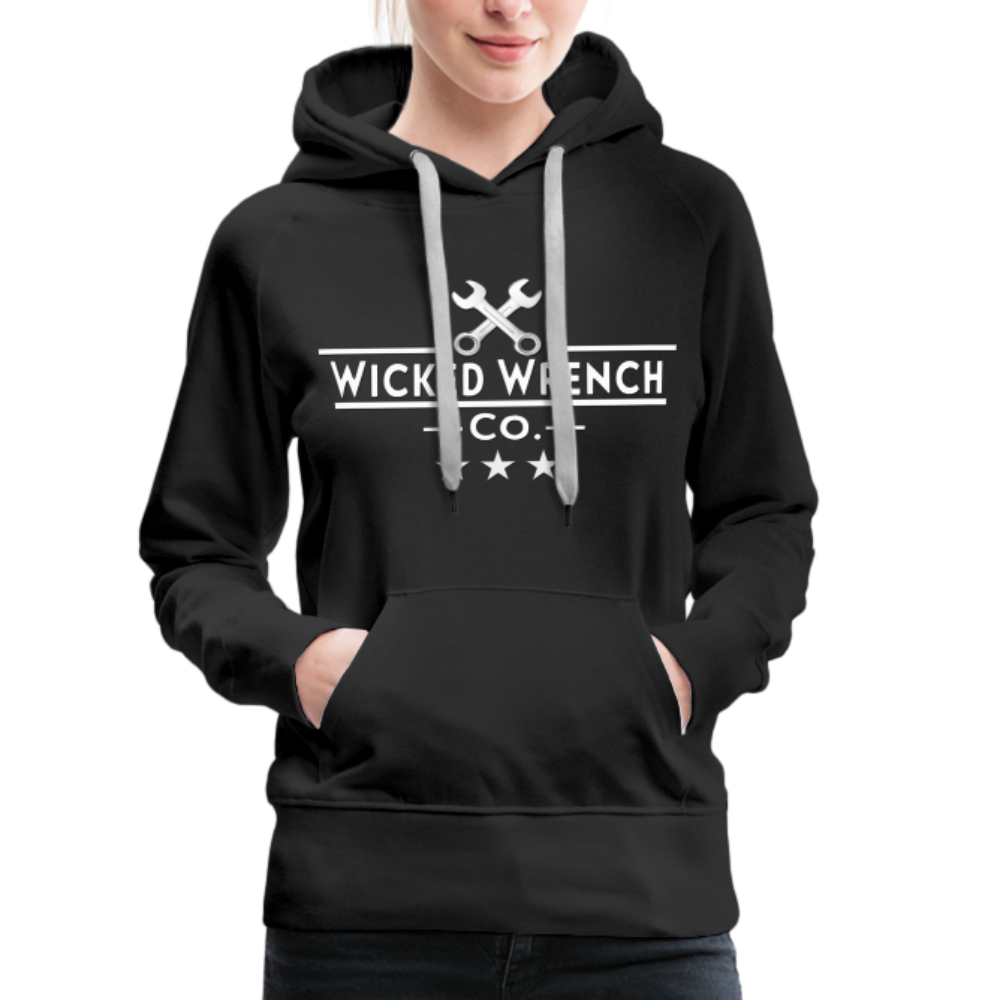 Wicked Wrench Co. Women’s Premium Hoodie - black