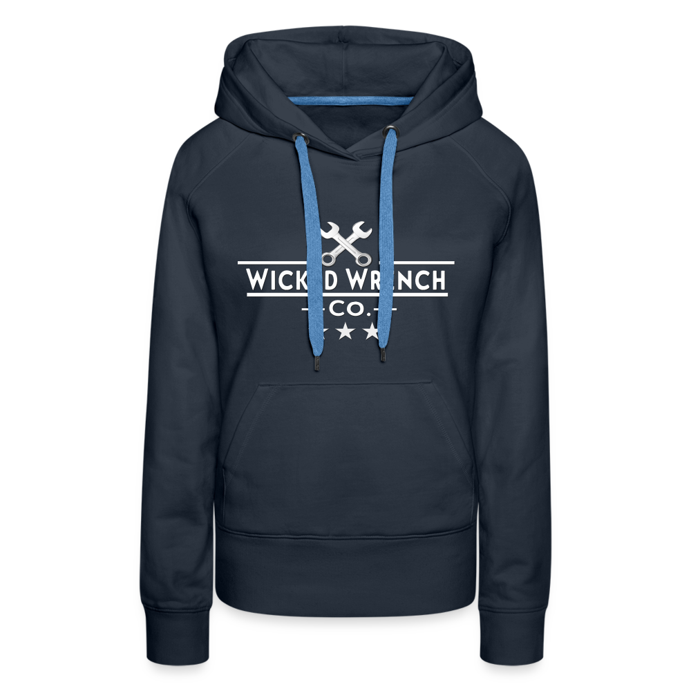 Wicked Wrench Co. Women’s Premium Hoodie - navy