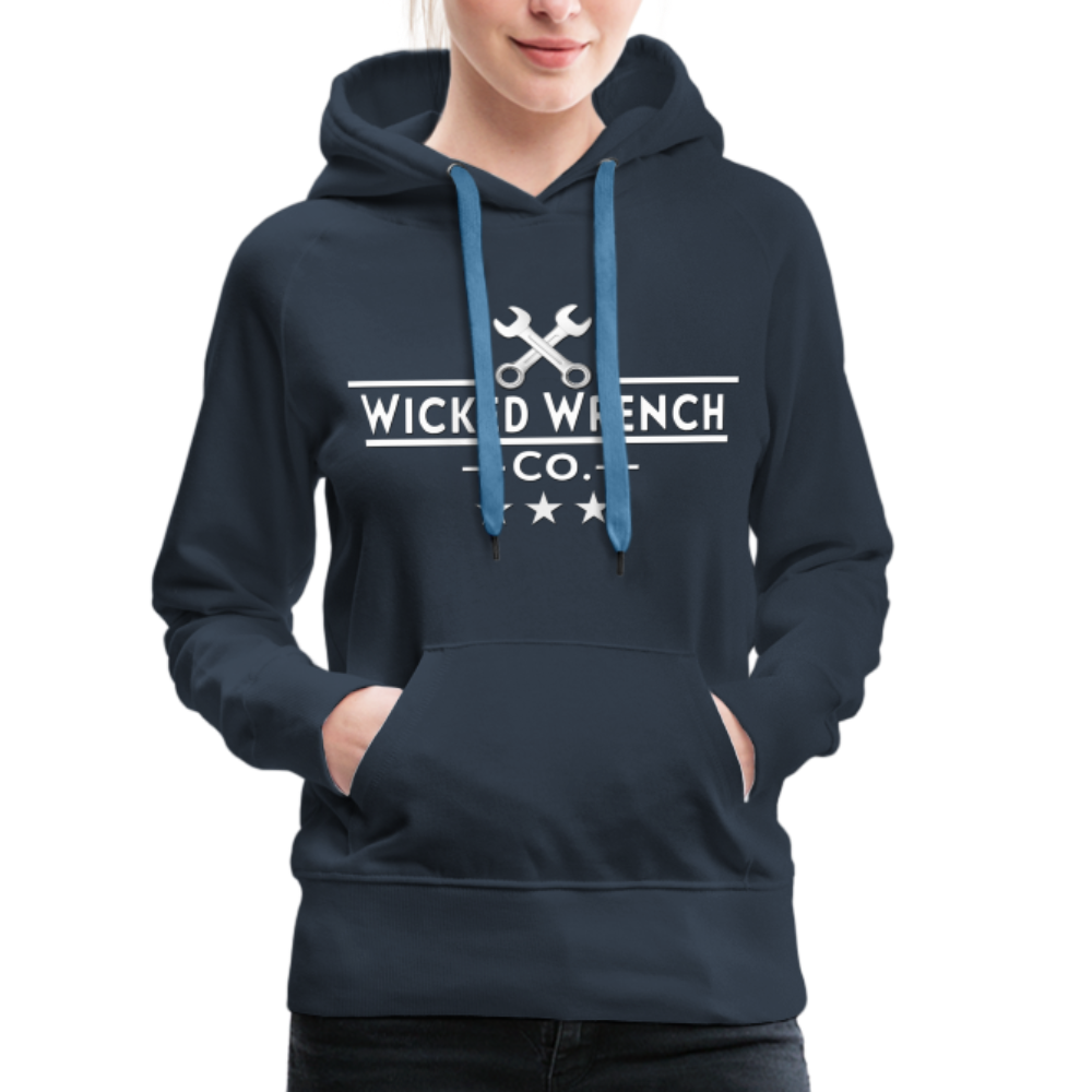 Wicked Wrench Co. Women’s Premium Hoodie - navy