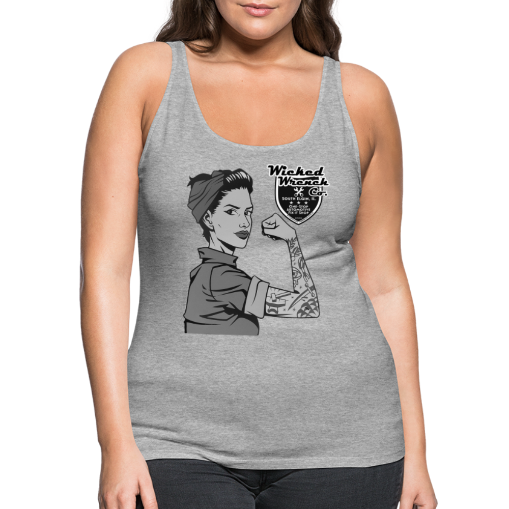 Women’s Premium Tank Top - heather gray