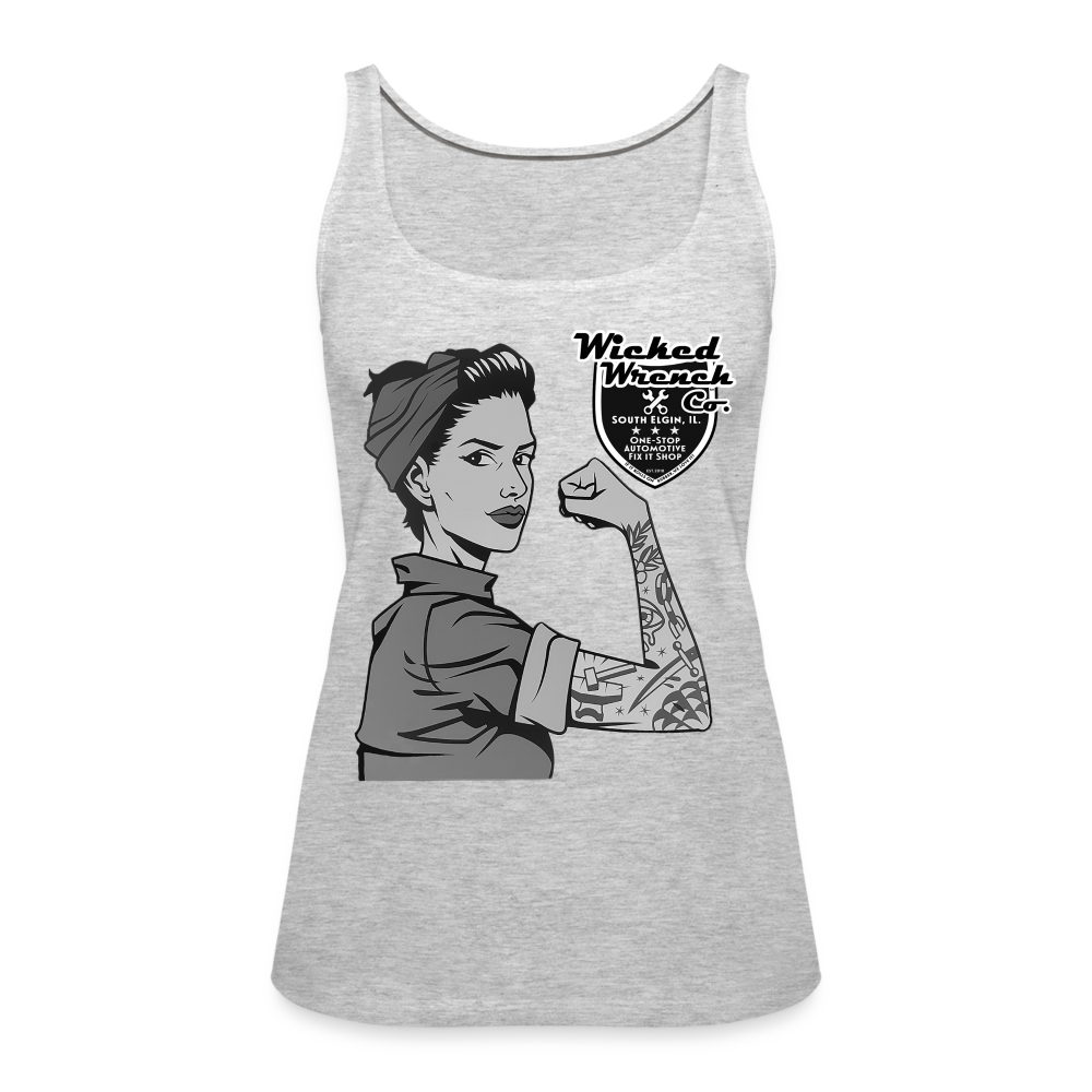 Women’s Premium Tank Top - heather gray