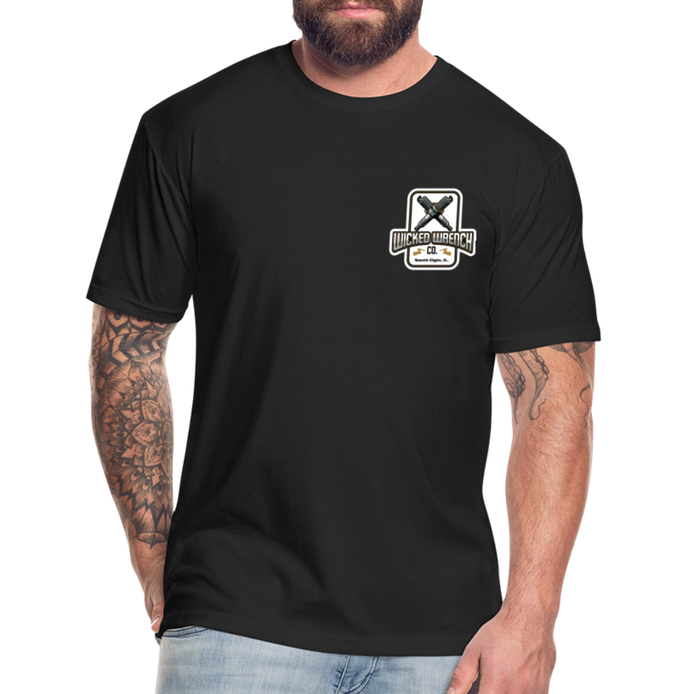 Wicked Wrench Co Mechanic on Duty T-shirt - black