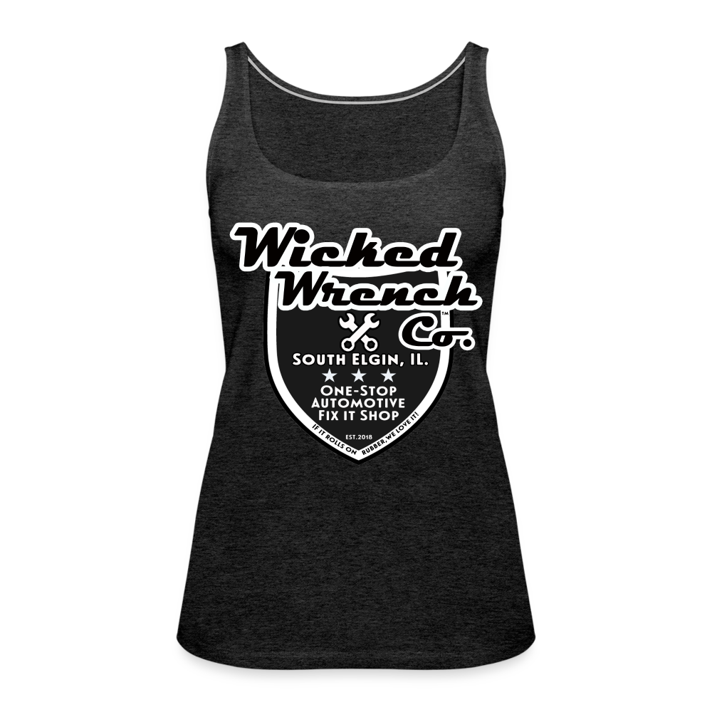 Women’s Premium Tank Top - charcoal grey