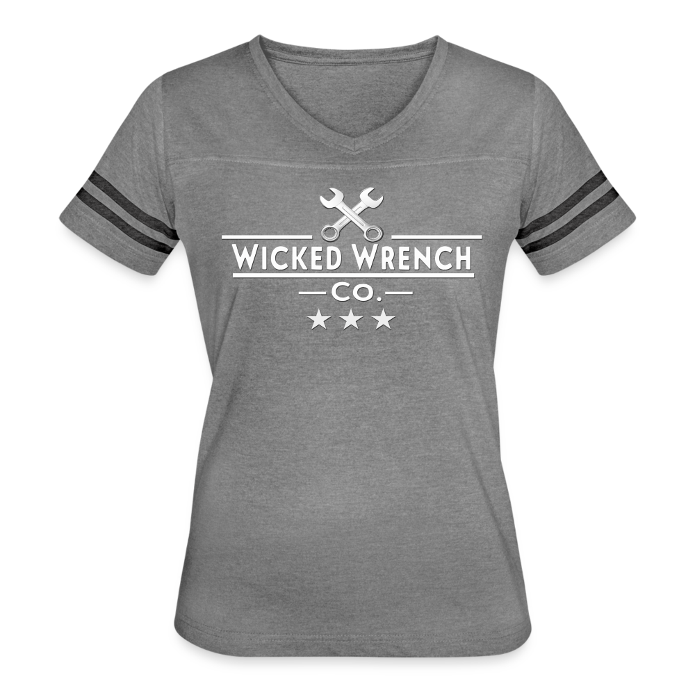 Women’s Vintage Sport T-Shirt - heather gray/charcoal